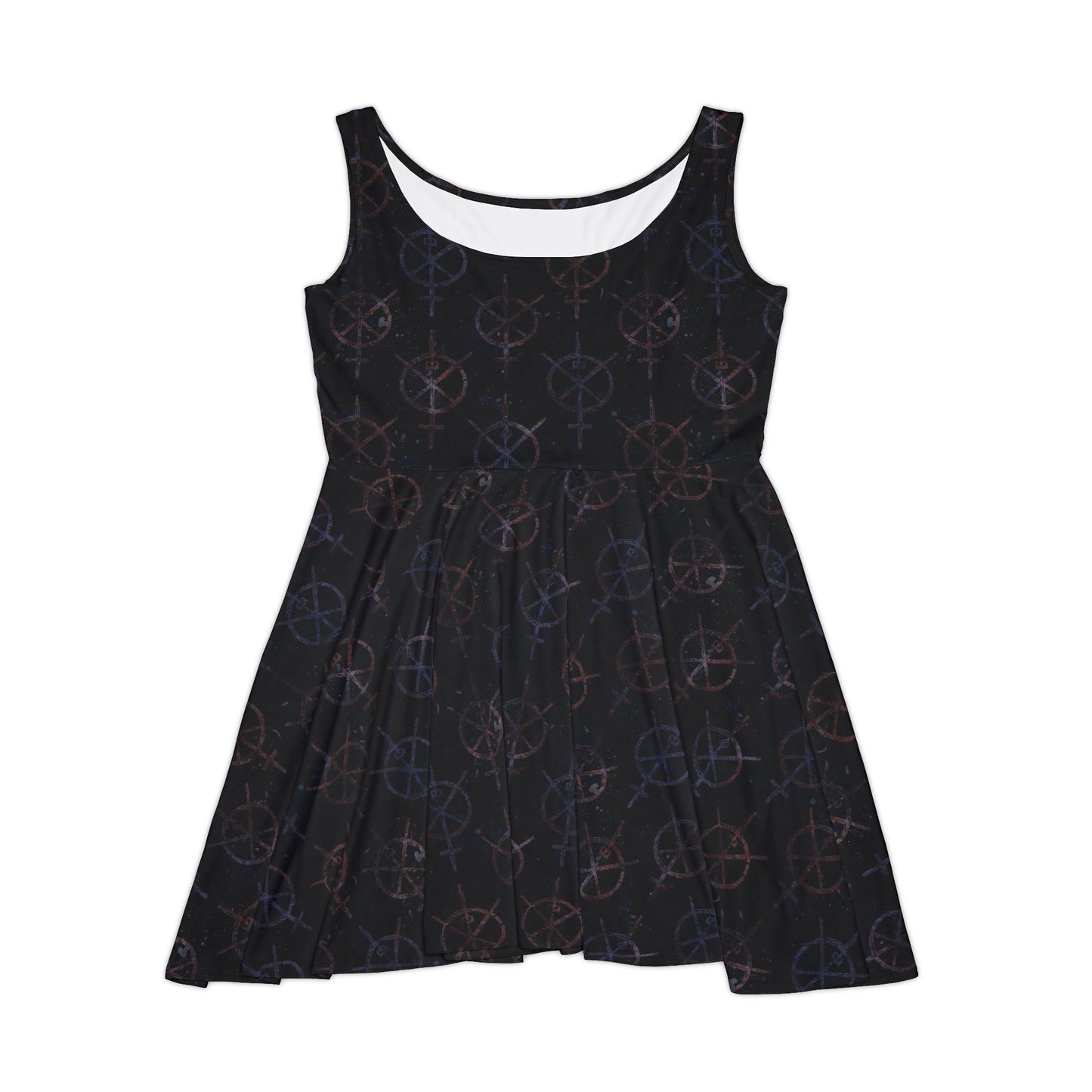 Forbidden Scarring Skater Dress