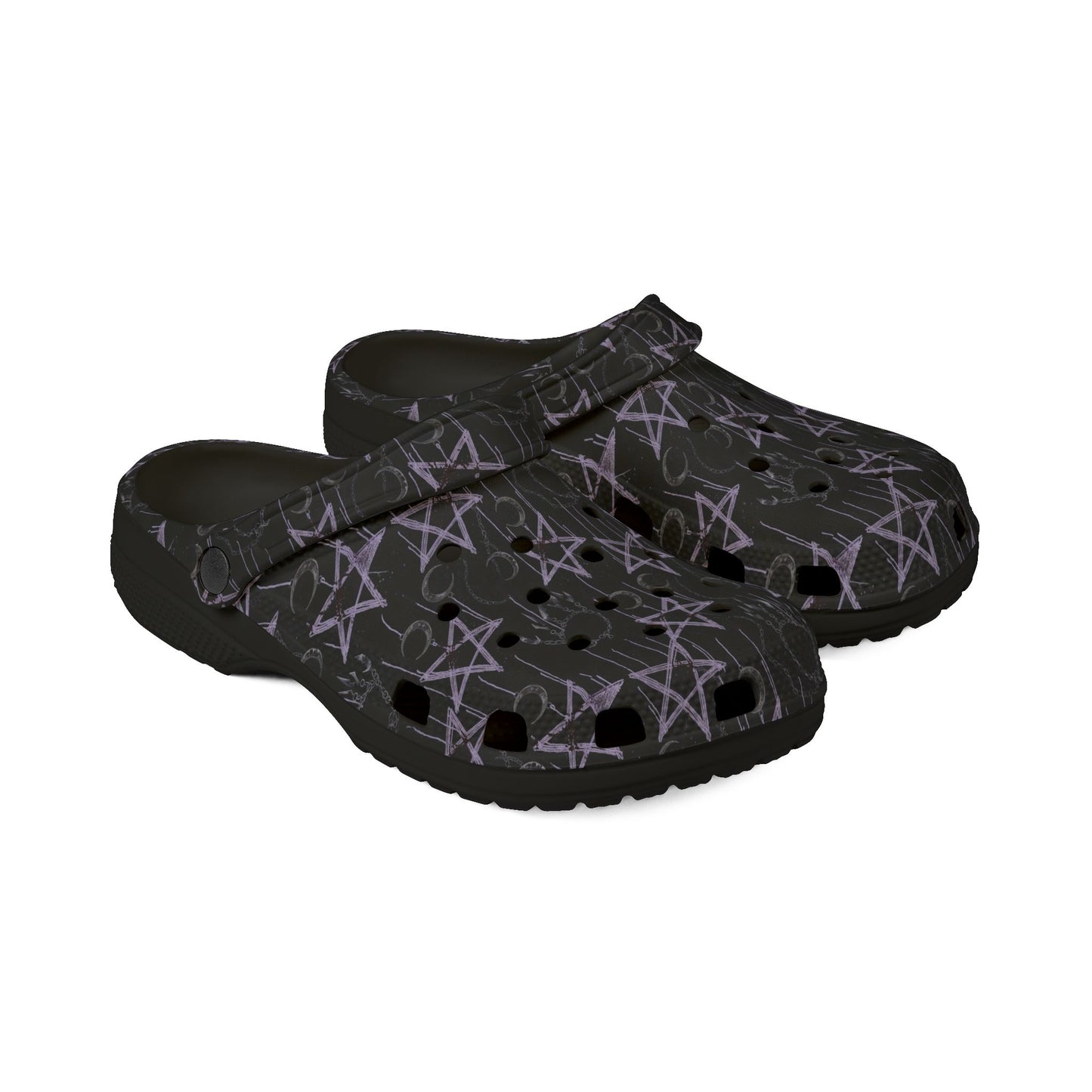 Stitched Star Coven Clogs