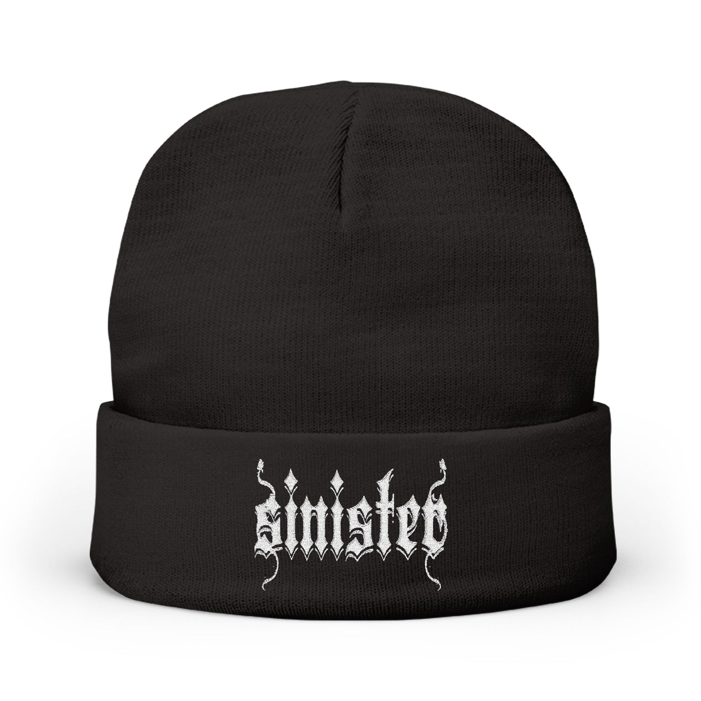 Sinister Headgear - Embroidered Knit Beanie