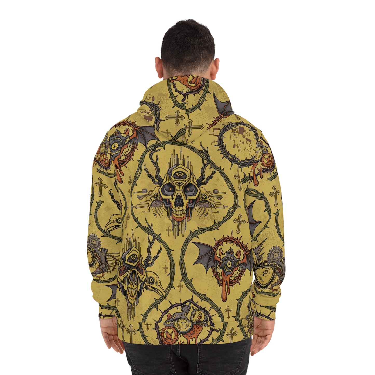 Ochre Mechanical Decay Hoodie