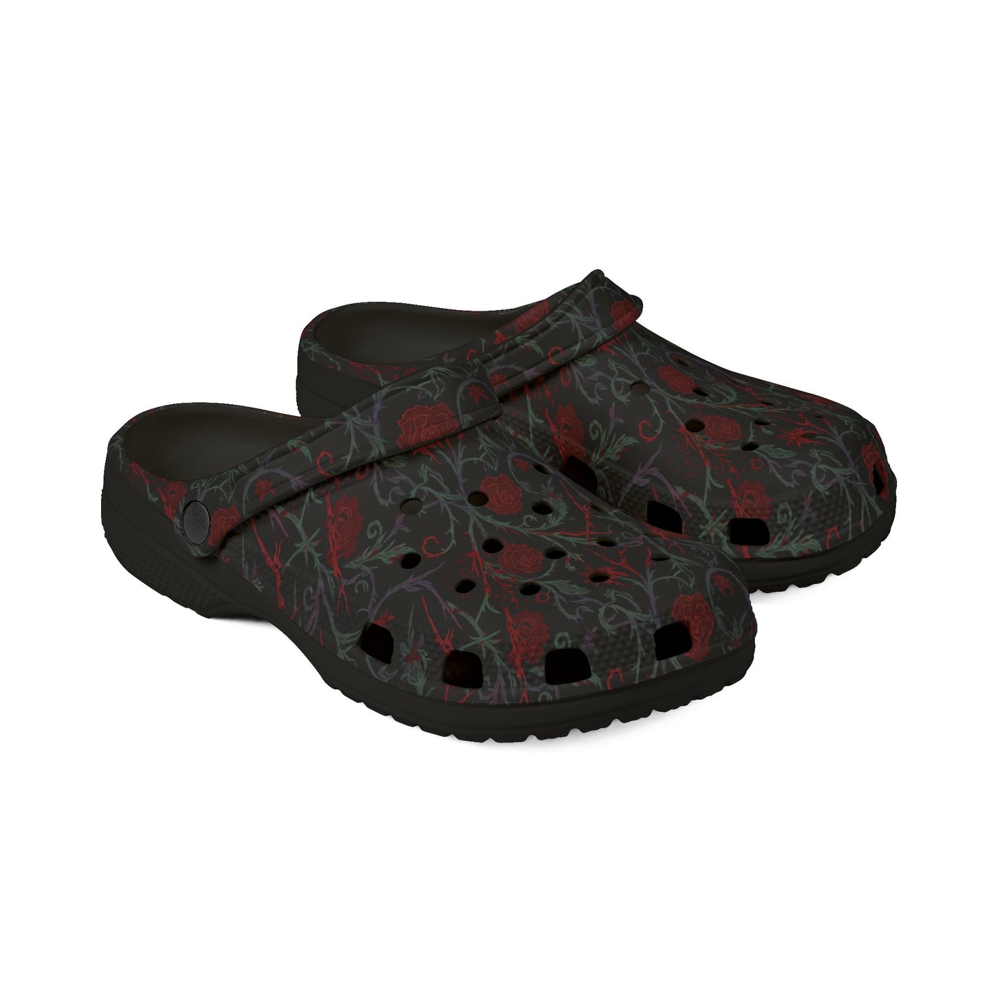 Floral Wound Clogs