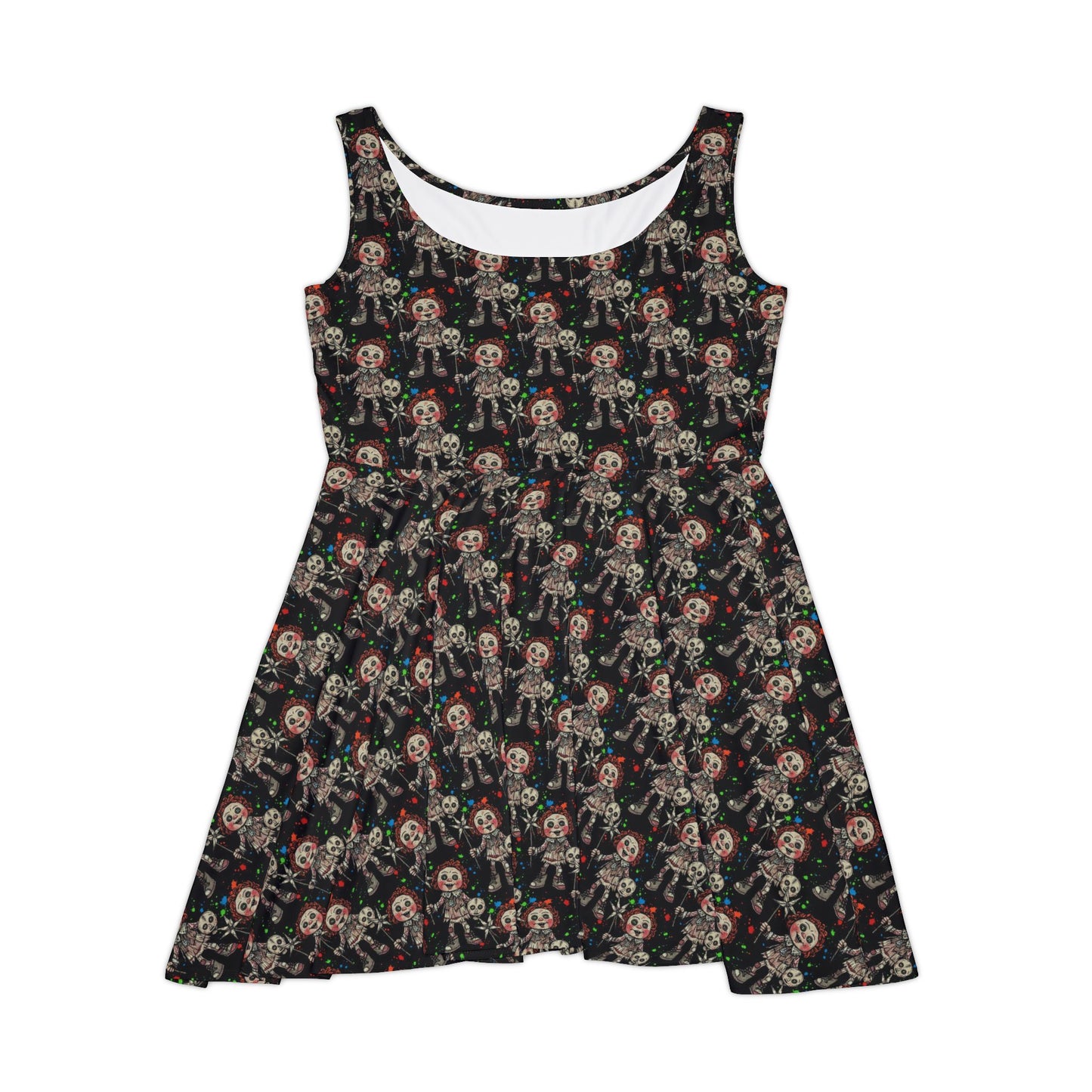 Patchwork Dolls Skater Dress