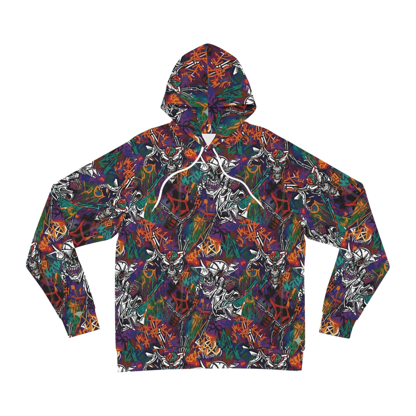 Graffiti Skull Hoodie