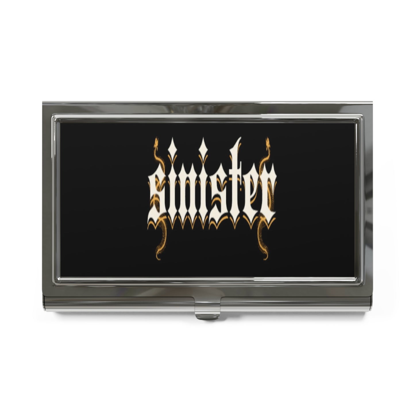 Sinister - Metal Business Card Holder