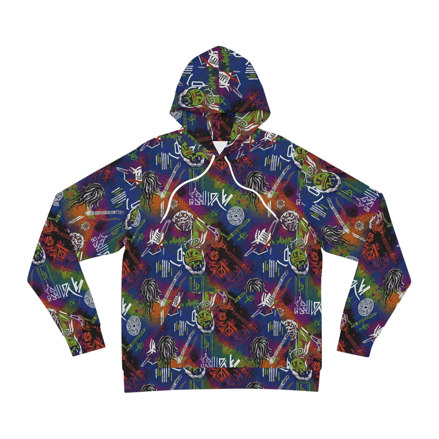 Neon Splash Hoodie