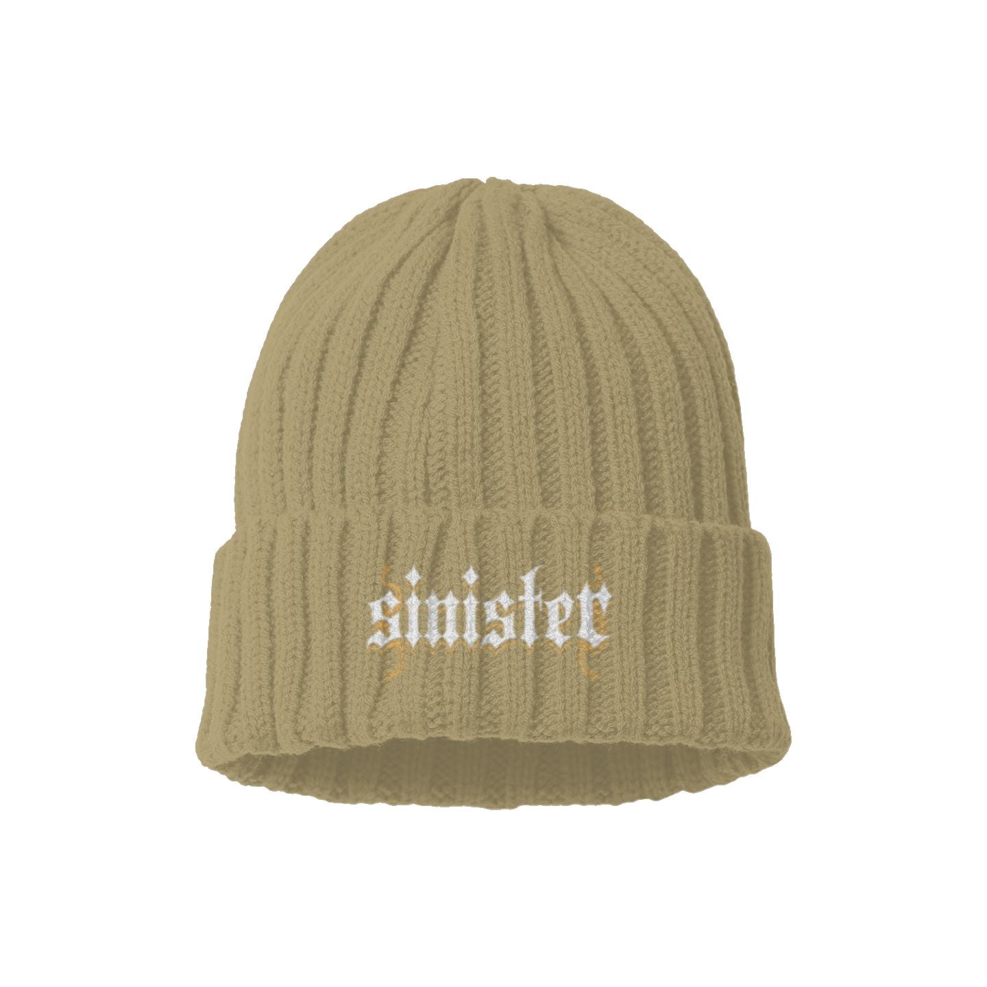 Sinister Sustainable Cable Knit Beanie Colors V2