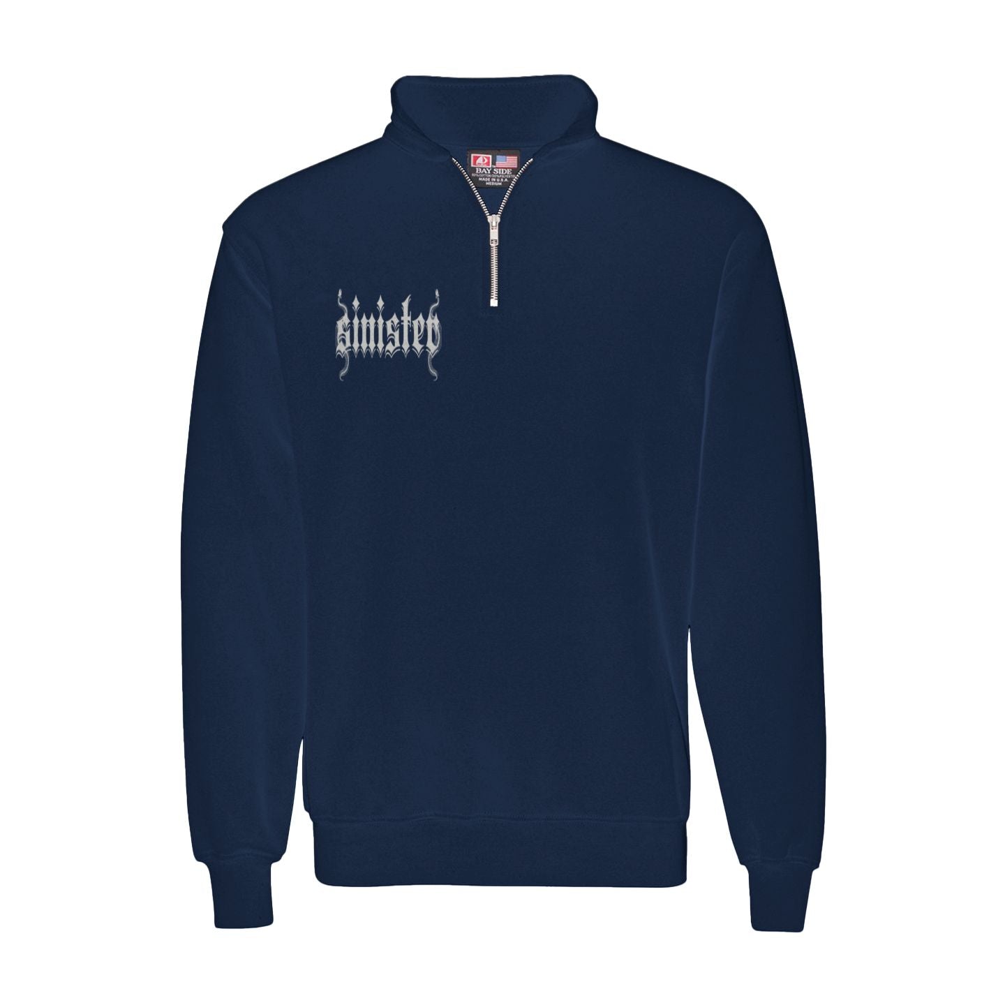 Sinister Mens Clothing - Quarter Zip Pullover Colors V1
