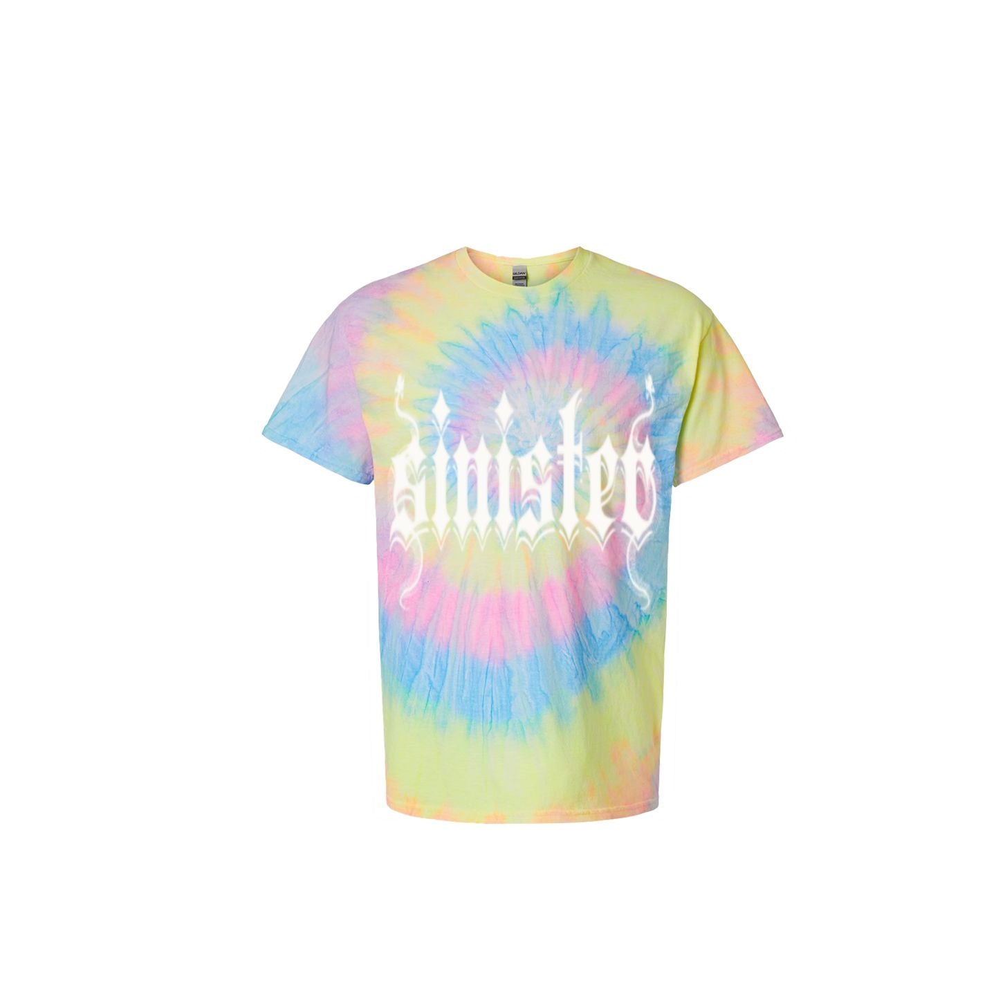 Sinister Mens Clothing - Multi-Color Spiral Tie-Dyed T-Shirt Colors V1