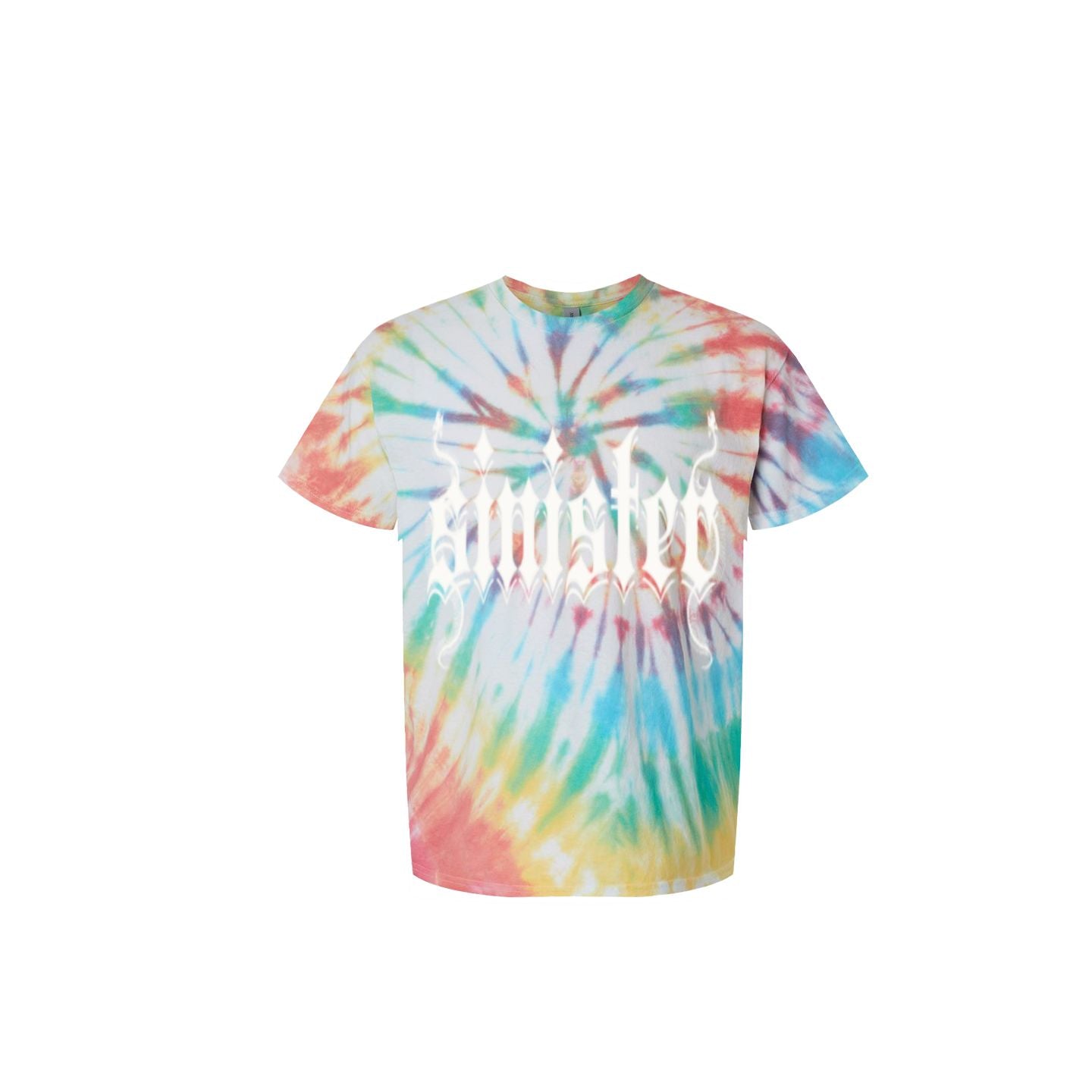 Sinister Mens Clothing - Multi-Color Spiral Tie-Dyed T-Shirt Colors V3