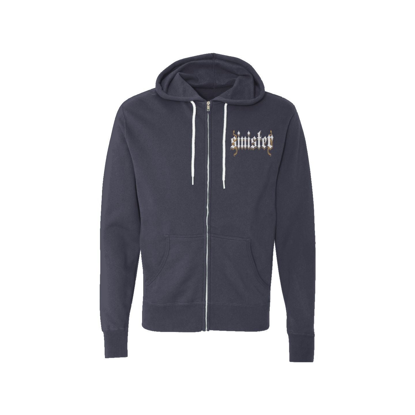 Sinister Unisex Clothing - Lightweight Full-Zip Hoodie Colors V1