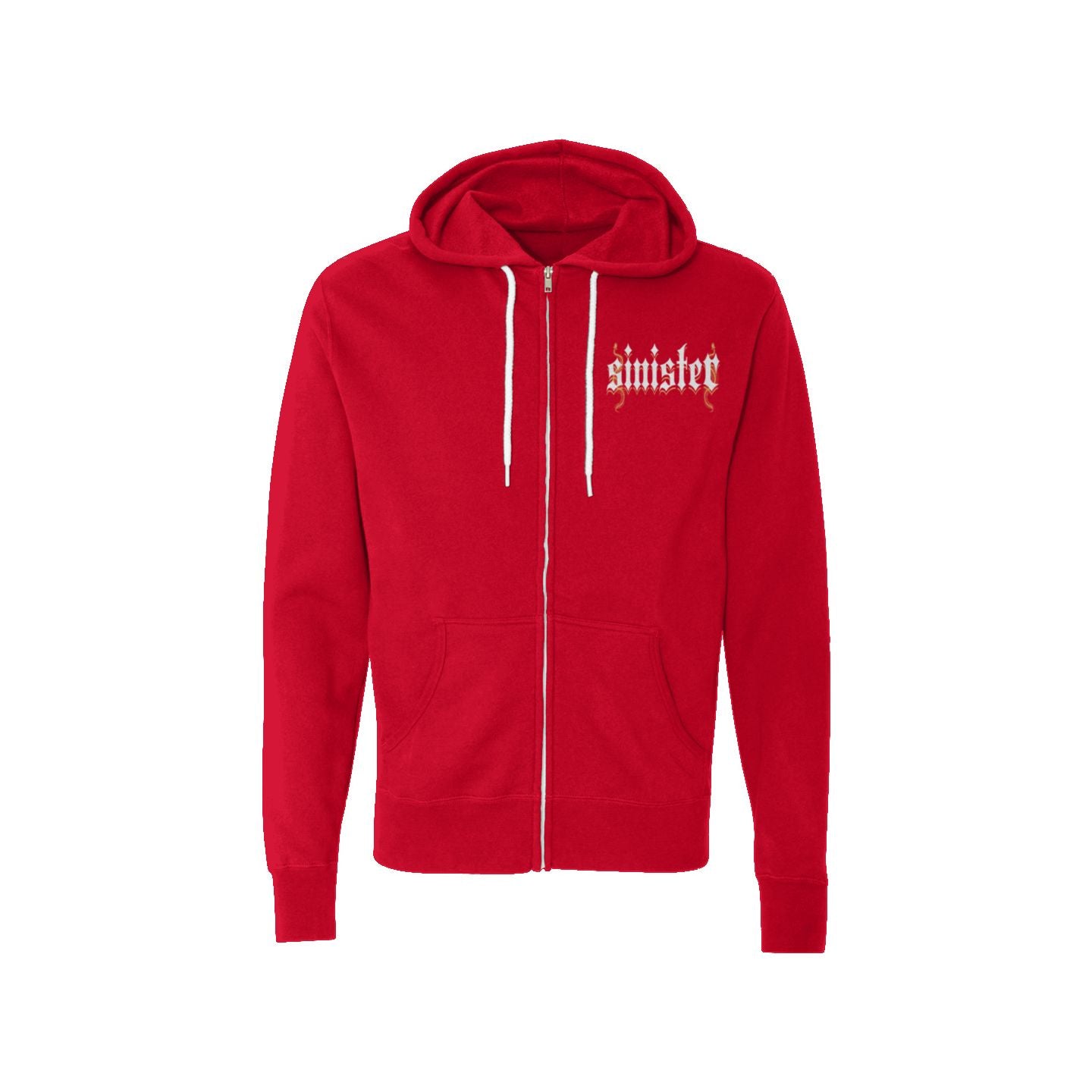 Sinister Unisex Clothing - Lightweight Full-Zip Hoodie Colors V1