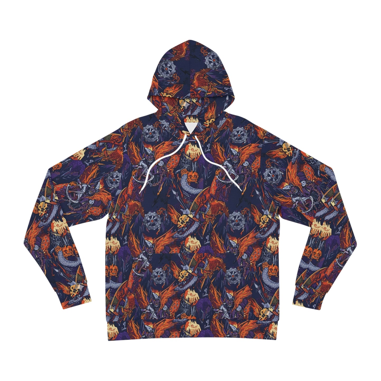 Spooky Pumpkin & Raven Hoodie