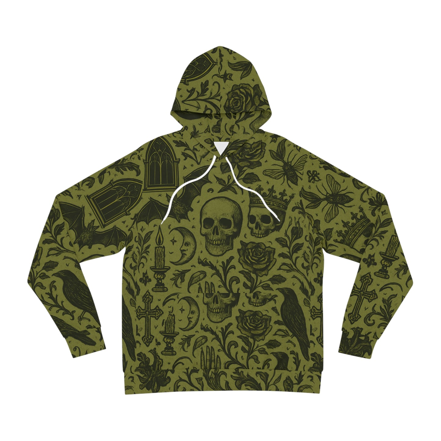 Gothic Tattoo-Style Hoodie