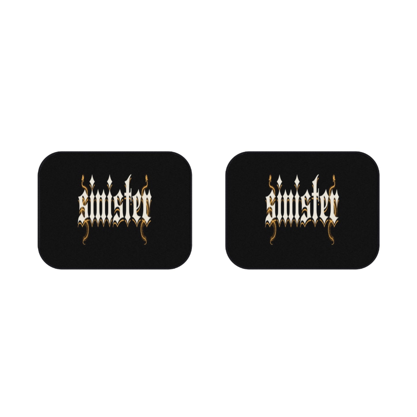 Sinister - Car Mats (Rear x 2)