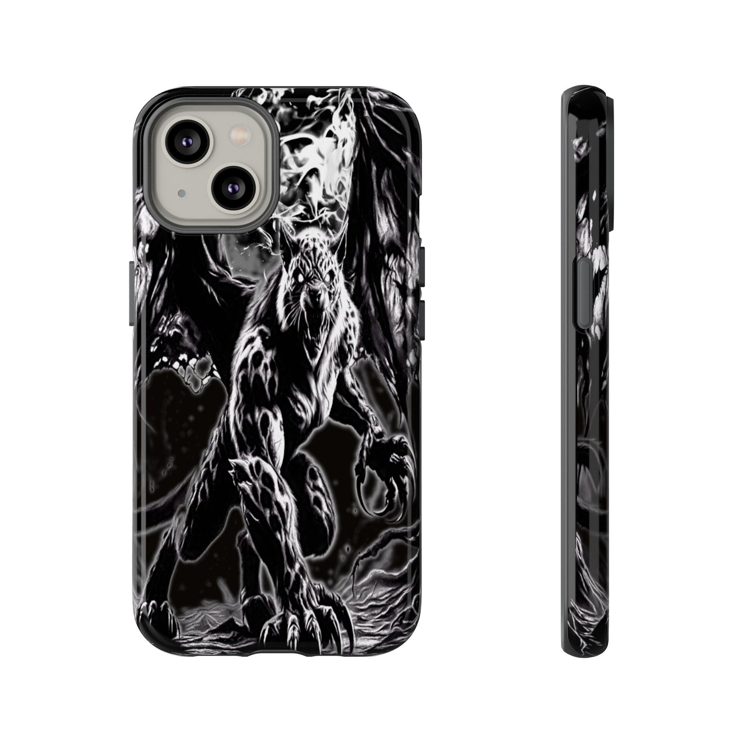 Winged Tiger Tough Phone Case