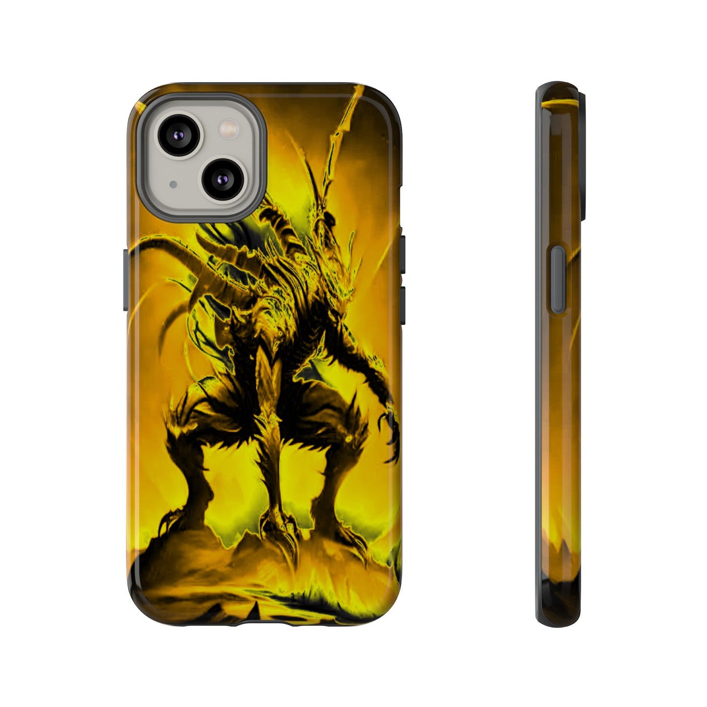 Crouching Fantasy Creature Tough Phone Case