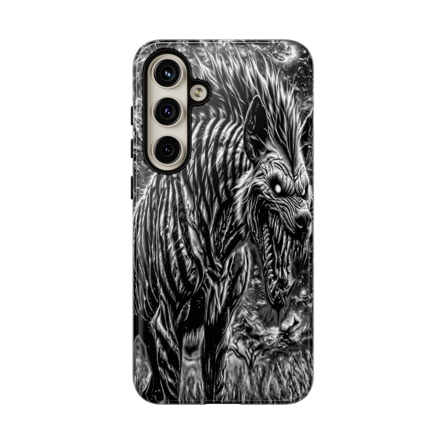 Snarling Hyena Tough Phone Case