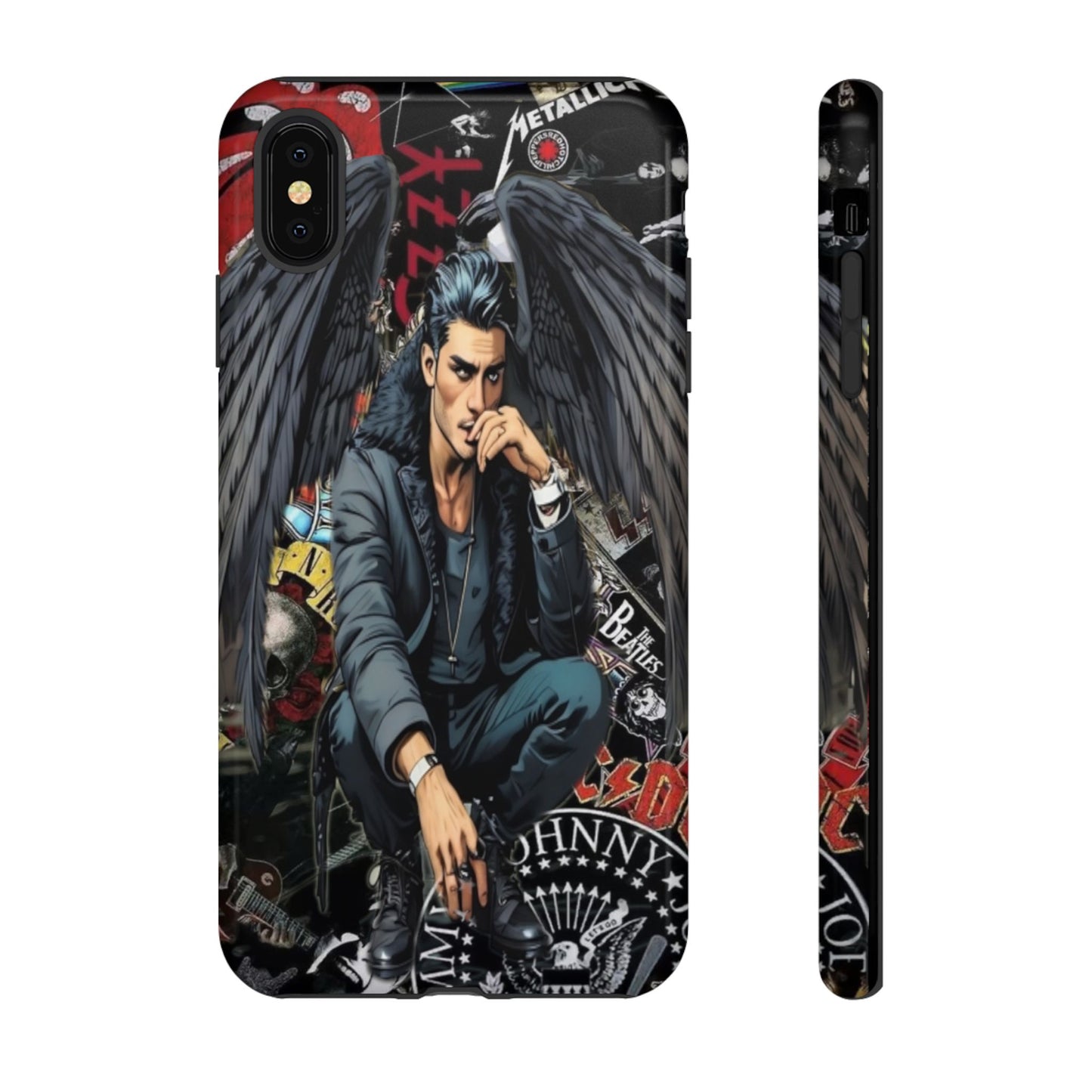 Male Music Angel Tough Phone Case