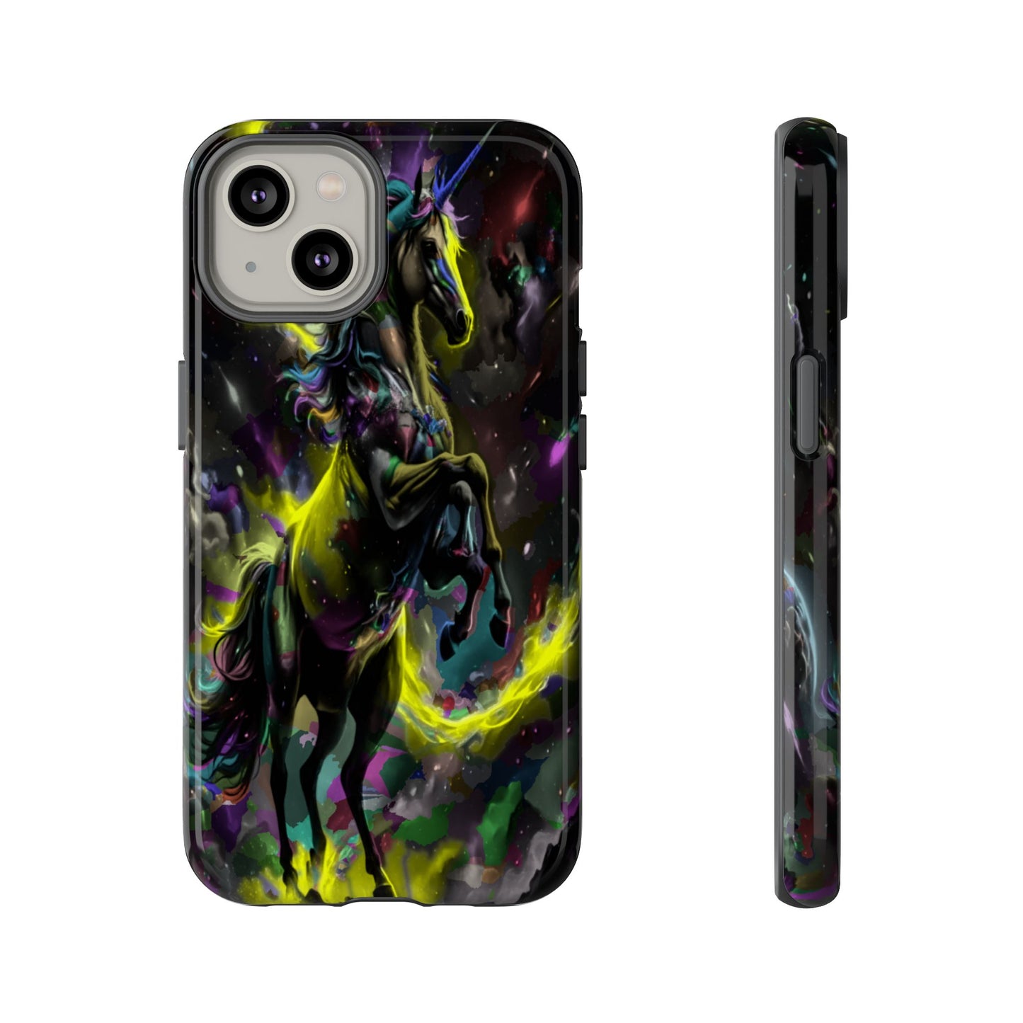 Rearing Up Unicorn Tough Phone Cases