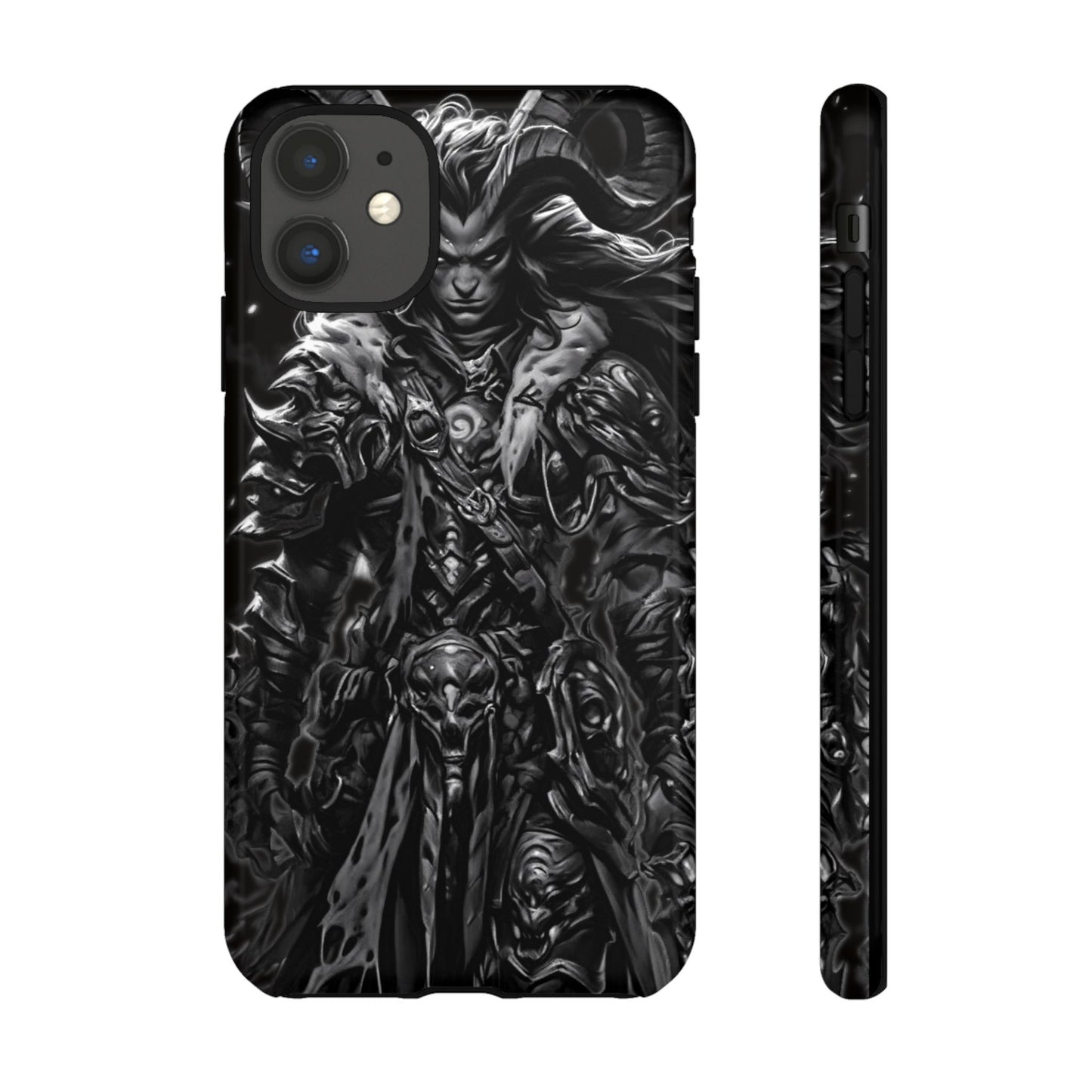 Large Horned Man Tough Phone Case