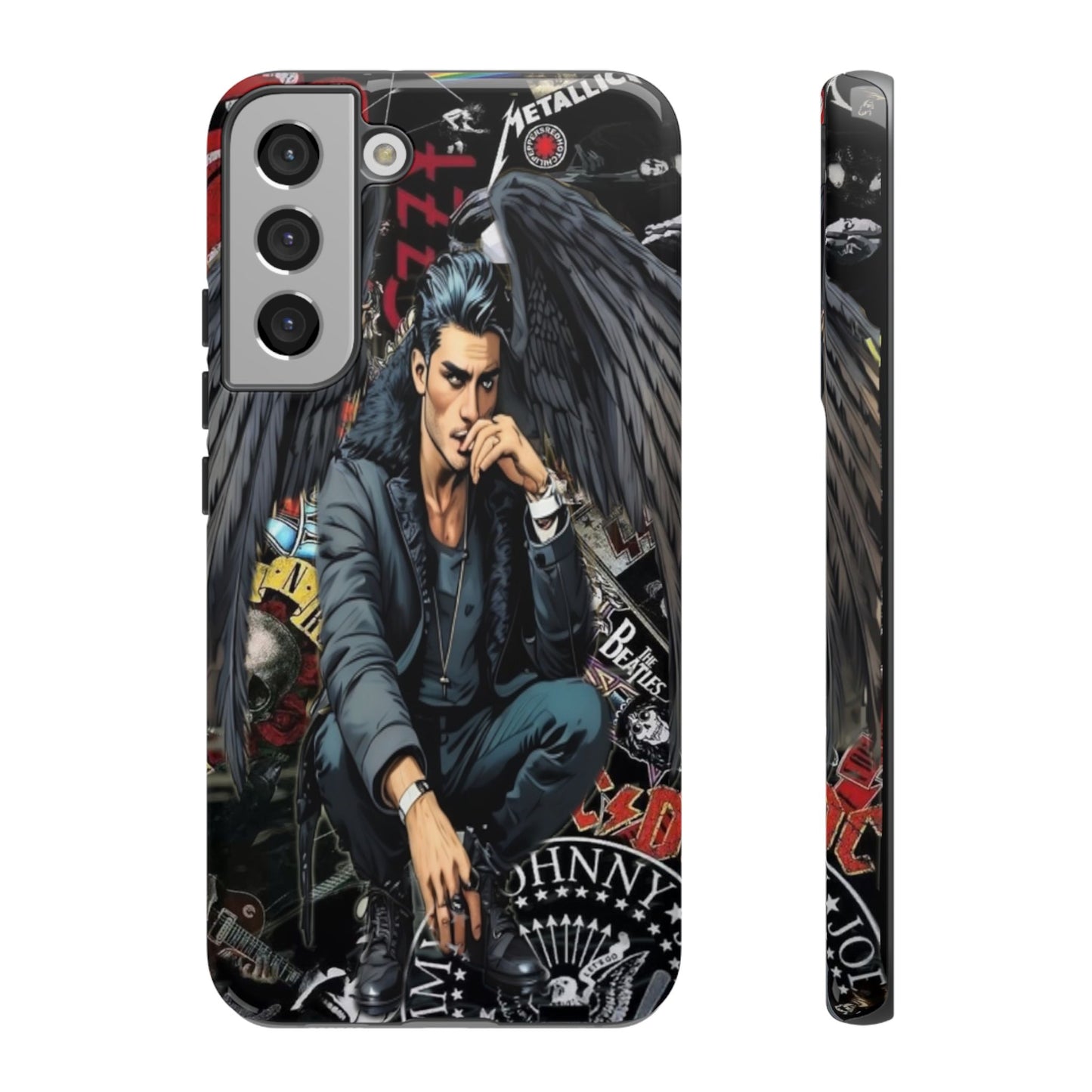 Male Music Angel Tough Phone Case