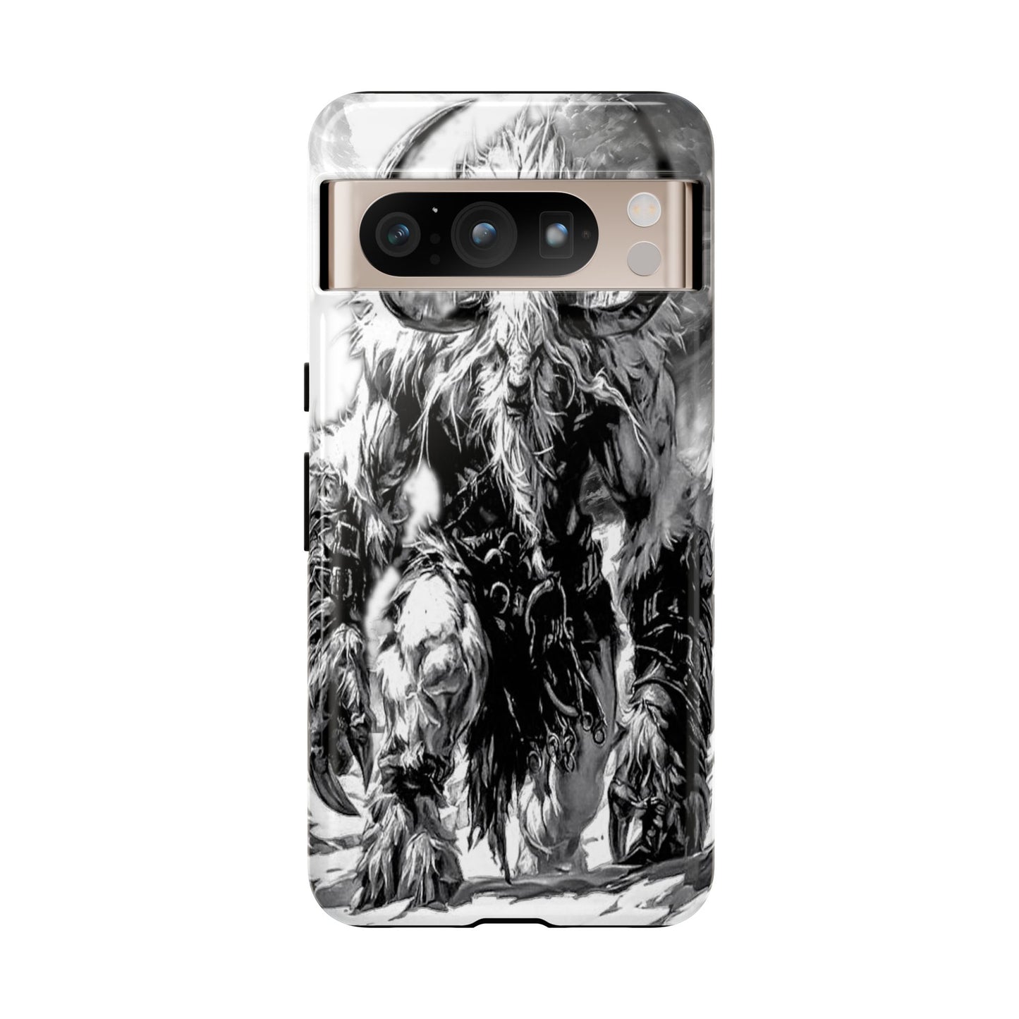 Snow Mountain Creature Tough Phone Case