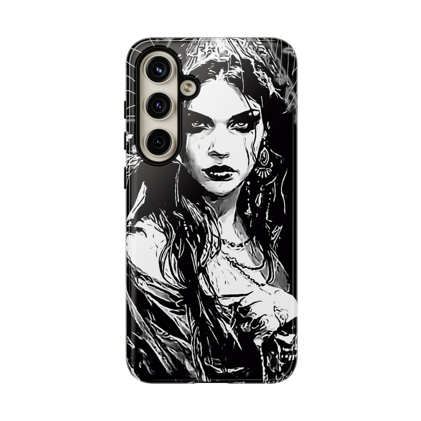 Raven Girl Tough Phone Case