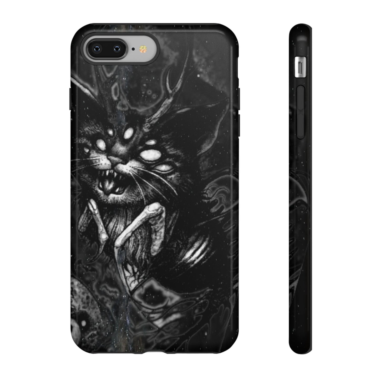 Scarey Cat Creature Tough Phone Case