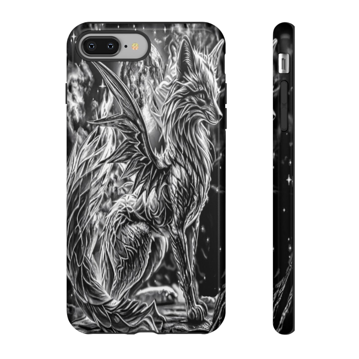 Winged Fox Tough Phone Case