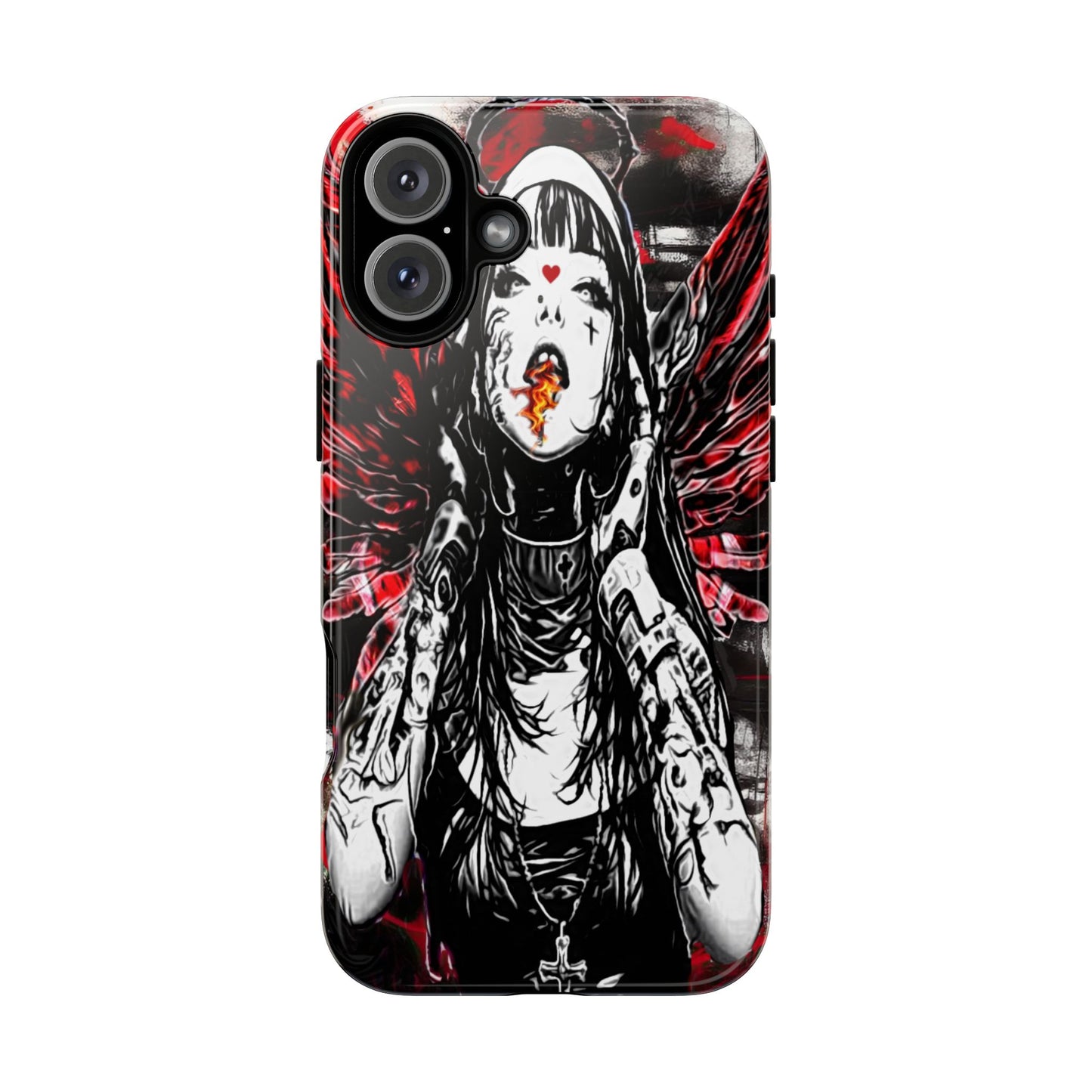 Naughty Angel Nun Tough Phone Case