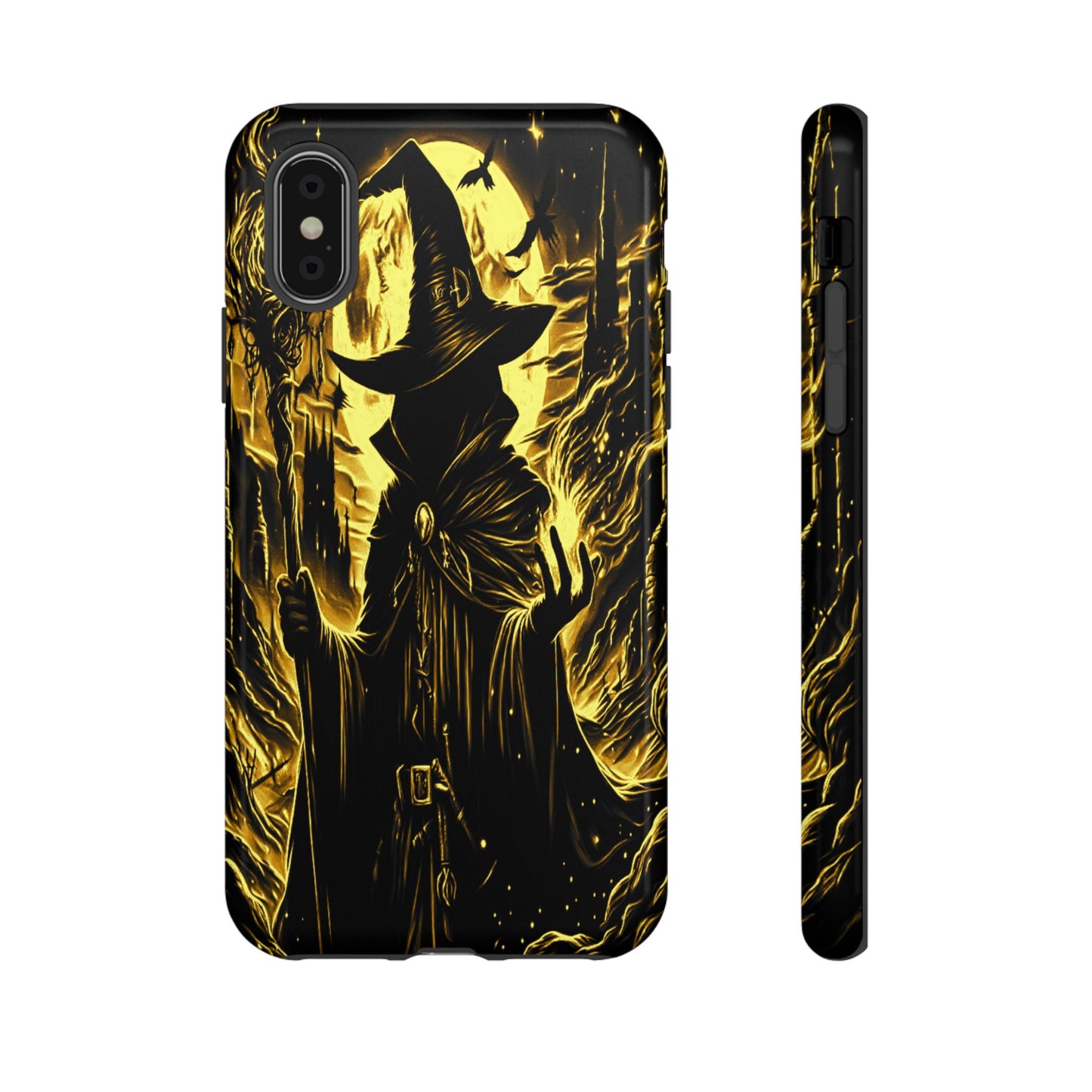 Hidden Face Dark Wizard Tough Phone Case