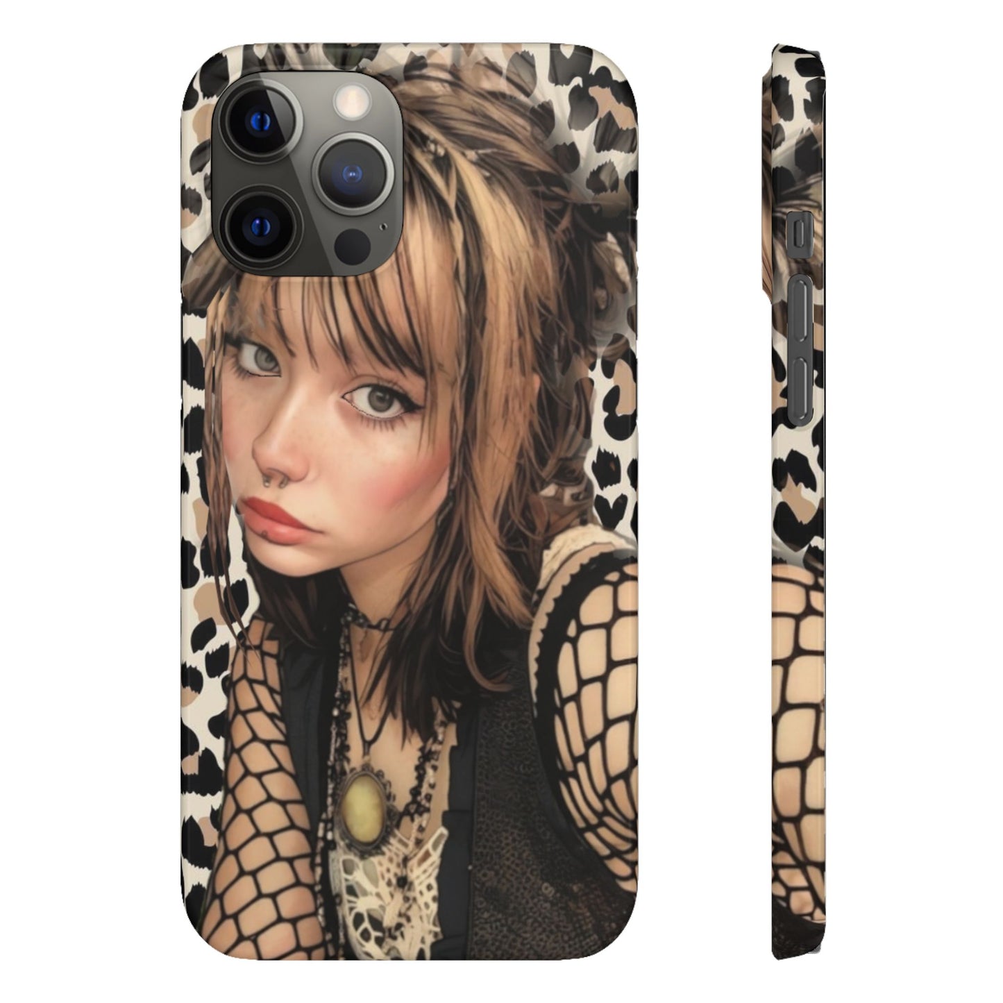 Gothical Leopard Snap Phone Case