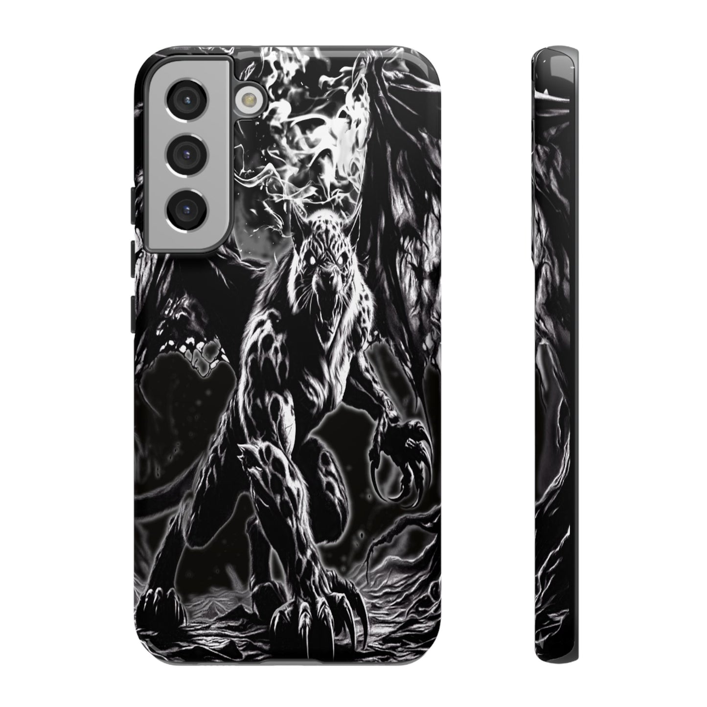 Winged Tiger Tough Phone Case