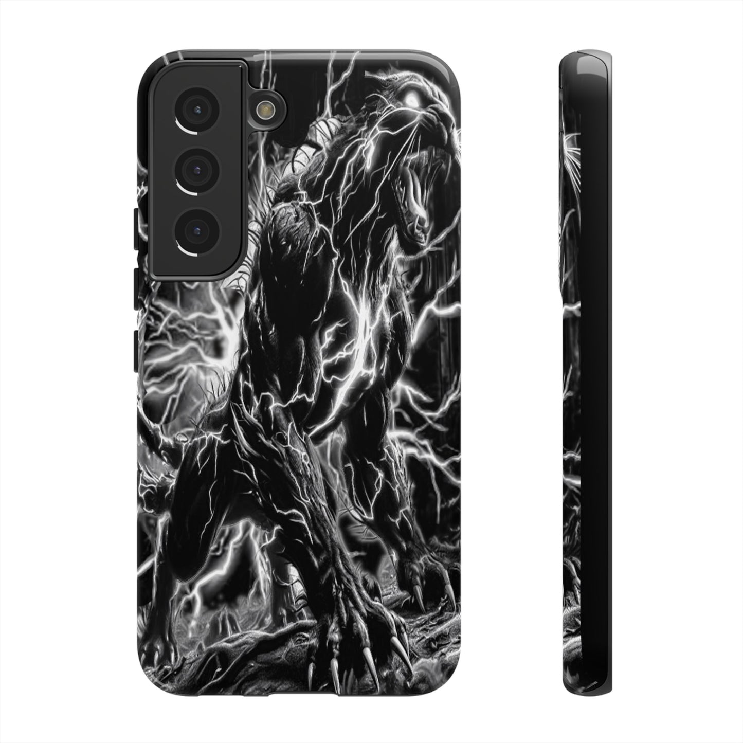 Electric Panther Tough Phone Case