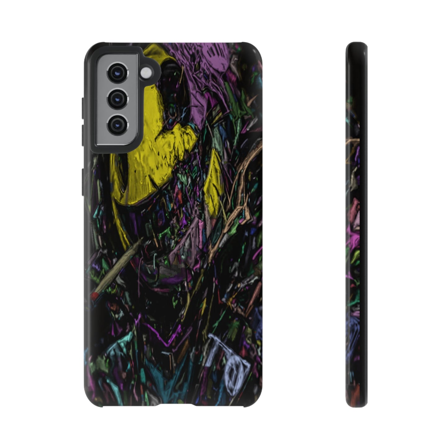 Smoking Pacman Tough Phone Case