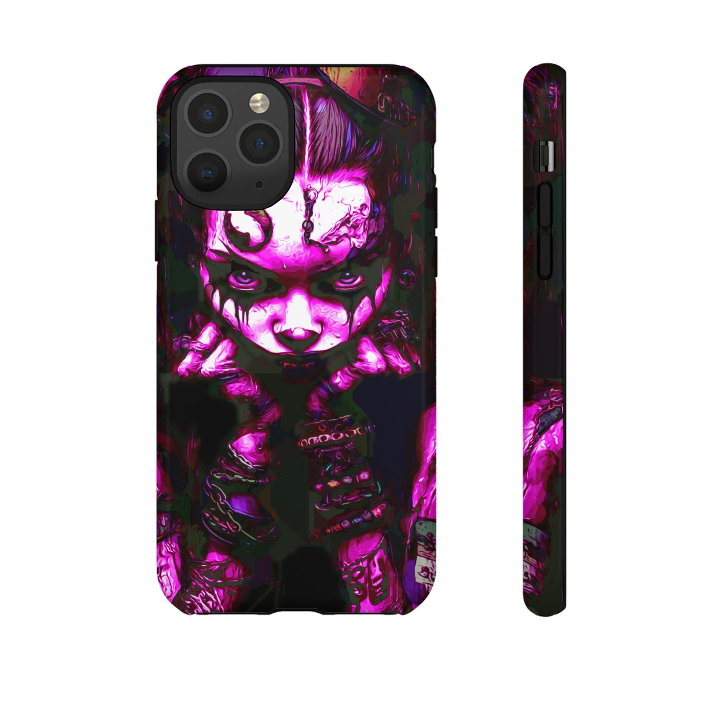 Sassy Goth Girl Tough Phone Case