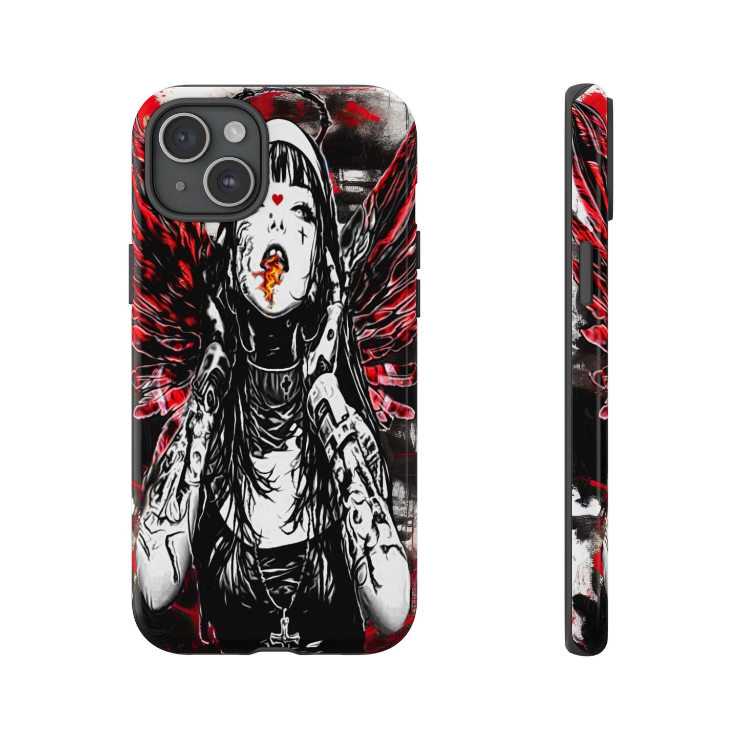 Naughty Angel Nun Tough Phone Case