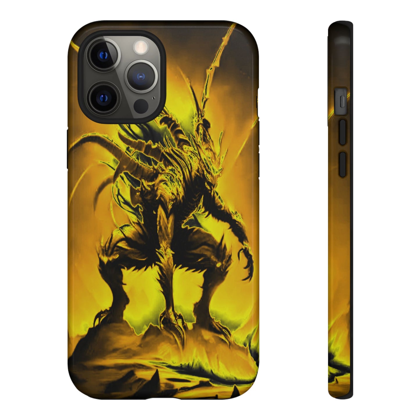 Crouching Fantasy Creature Tough Phone Case