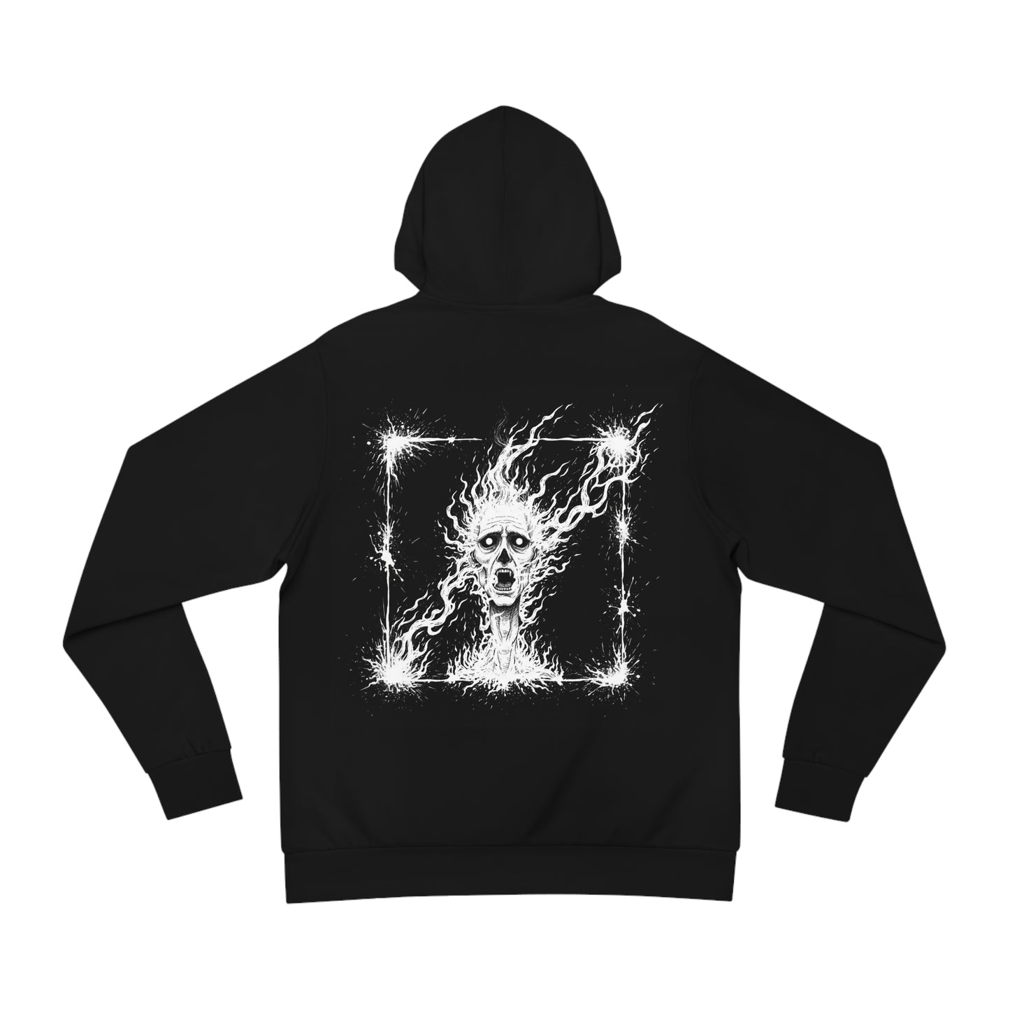 The Ascension of the Hollow Hoodie (Logo Front/Artwork Back