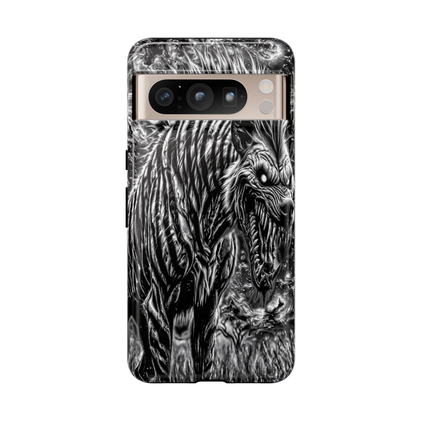 Snarling Hyena Tough Phone Case