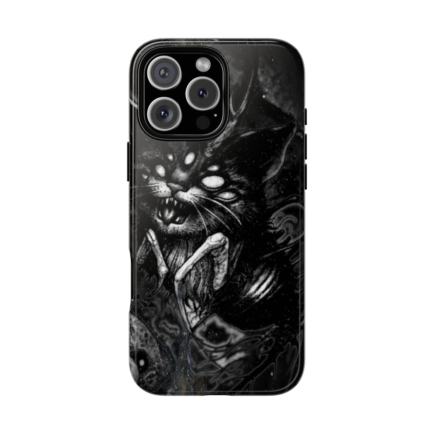 Scarey Cat Creature Tough Phone Case