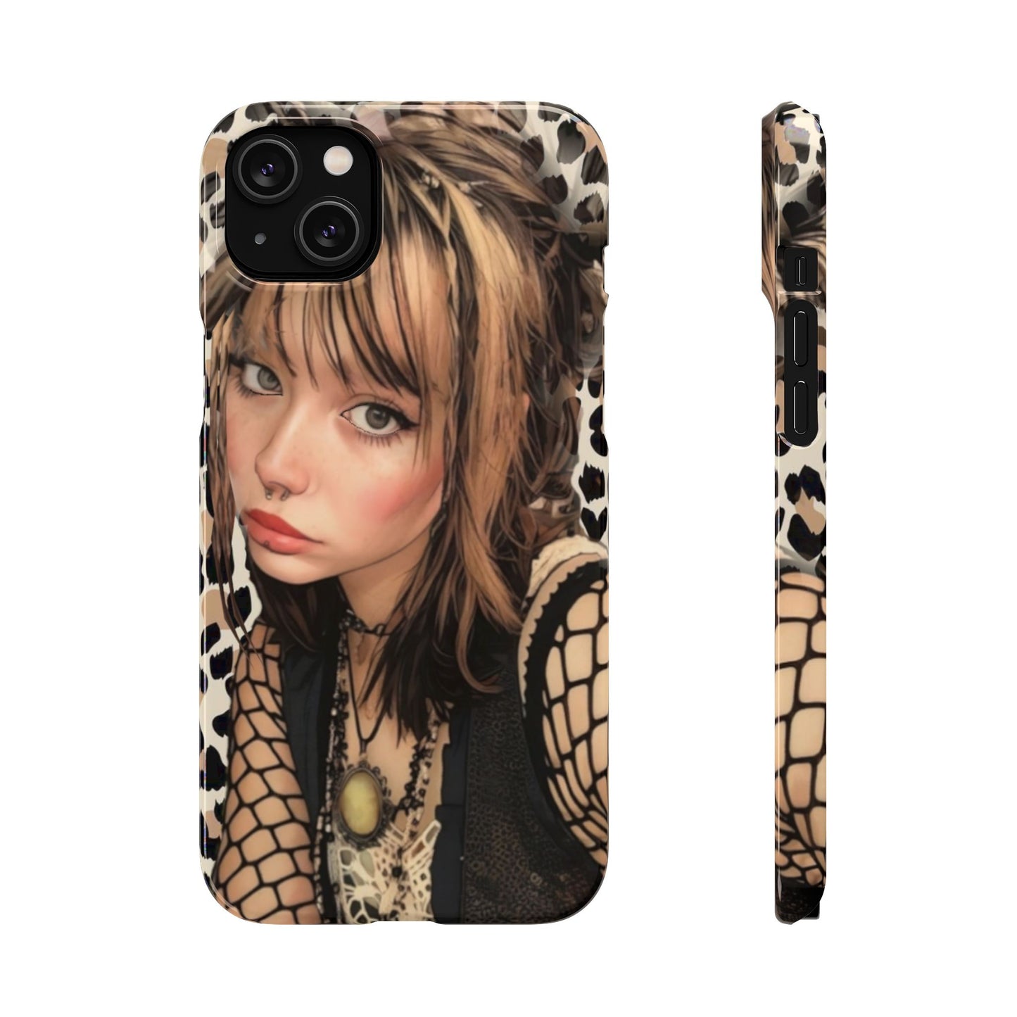 Gothical Leopard Snap Phone Case