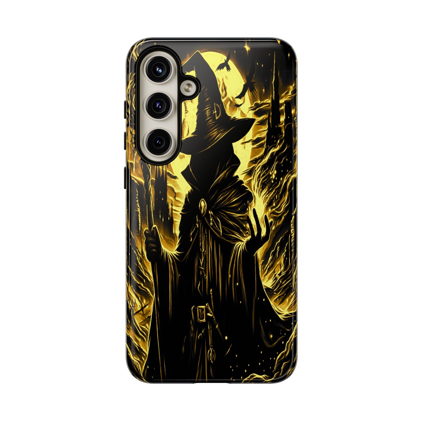 Hidden Face Dark Wizard Tough Phone Case