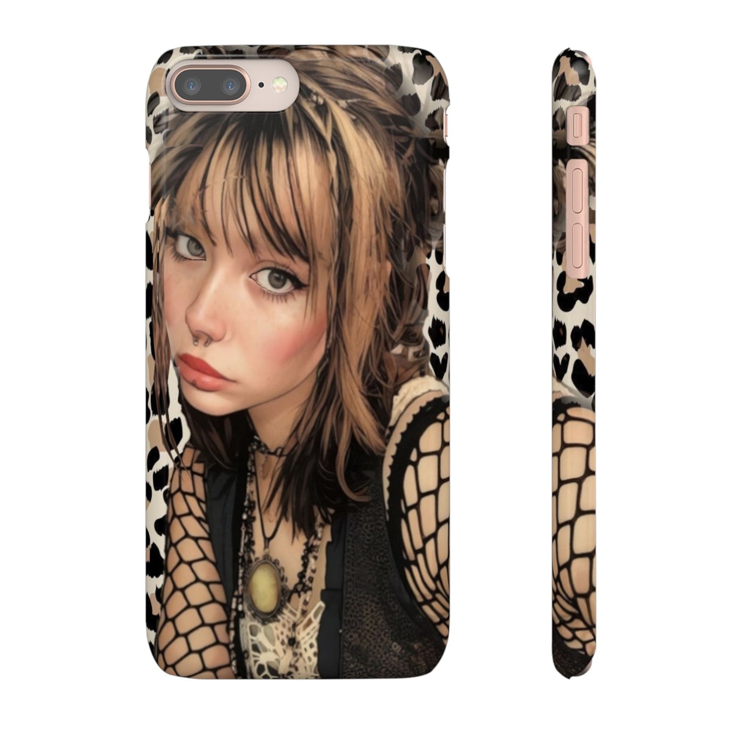 Gothical Leopard Snap Phone Case