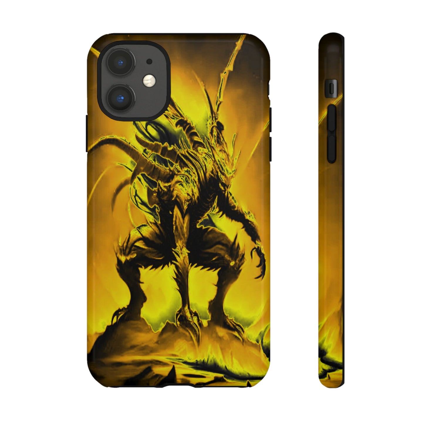 Crouching Fantasy Creature Tough Phone Case