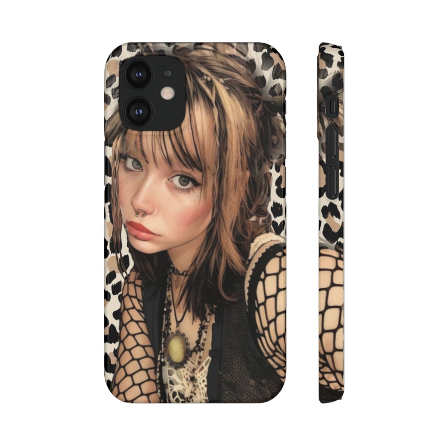 Gothical Leopard Snap Phone Case