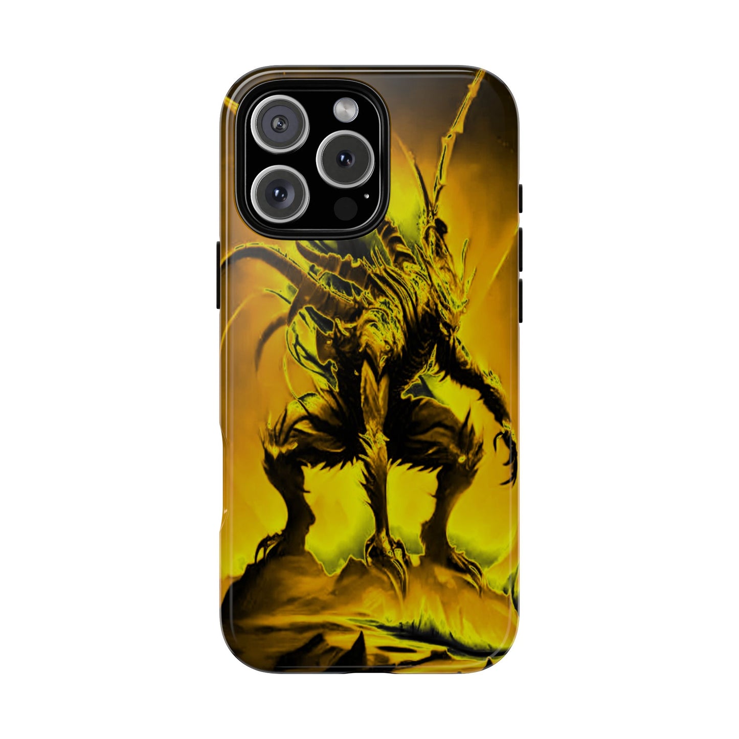 Crouching Fantasy Creature Tough Phone Case