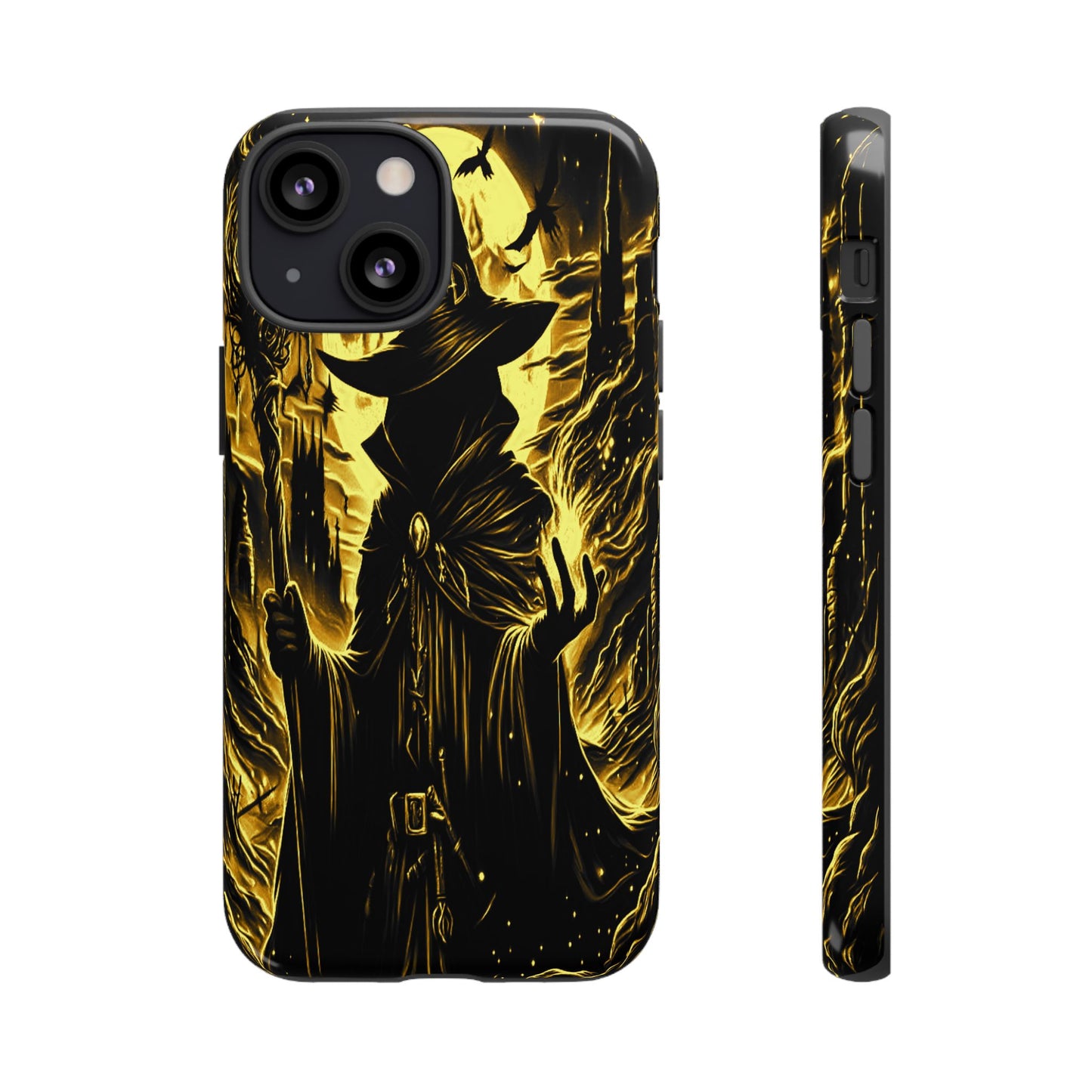 Hidden Face Dark Wizard Tough Phone Case