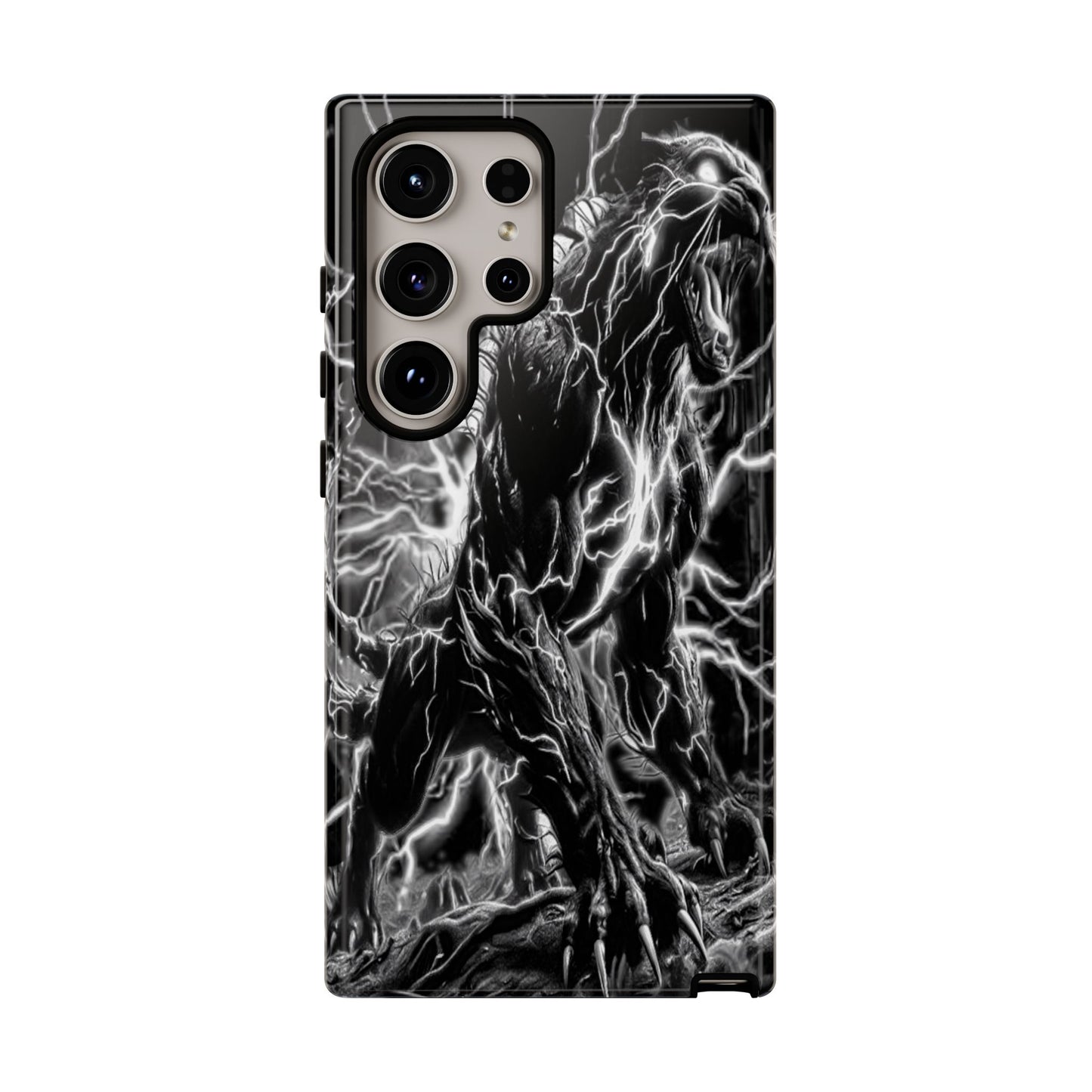 Electric Panther Tough Phone Case