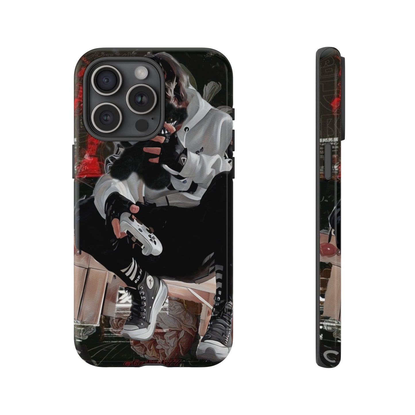 Behold The Gamer Teddy Tough Phone Case